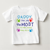 Kid's T Shirt Daddy I love you