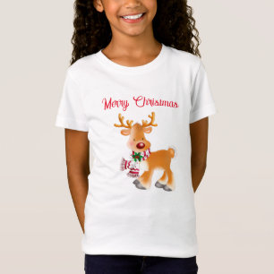 Kids T-Shirt Holiday Rudolph