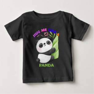 Kids' T-Shirt – Hug Me Like a Panda 🐼