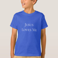 Kids T-shirt Jesus Loves Me