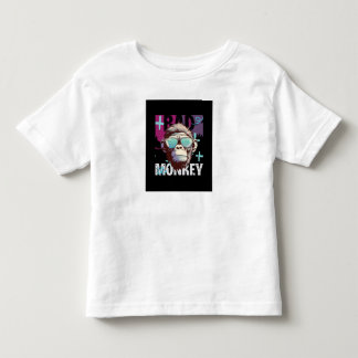Kid's T-Shirt - Monkey Design T-Shirt