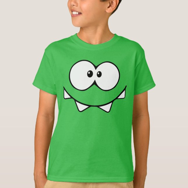 Kids T-Shirt Om Nom Face (Front)
