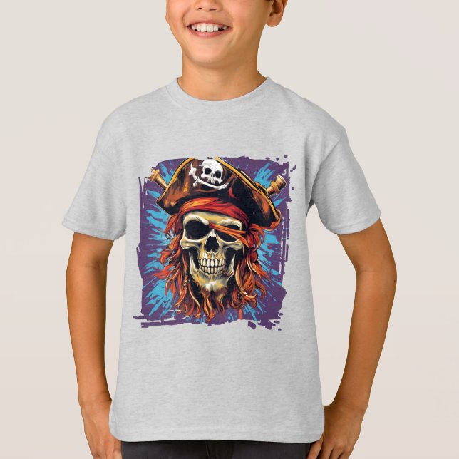 Kids T-Shirt Pirate (Front)