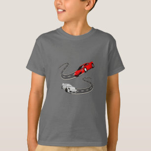 Kids t-shirt road trip zoom boom
