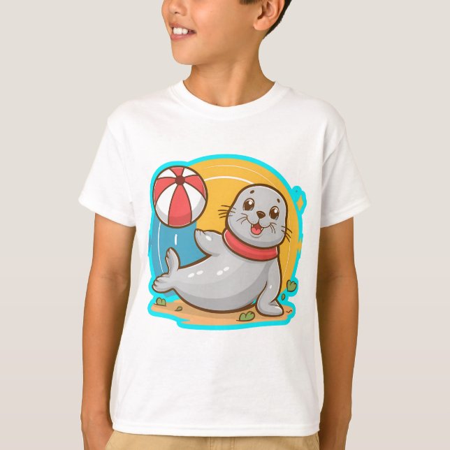 kids t-shirt summer vibes (Front)