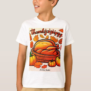 Kid's T-Shirt Thanksgiving "Turkey Taster"