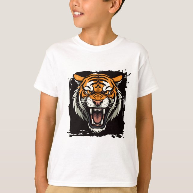 Kids T-Shirt Tiger (Front)