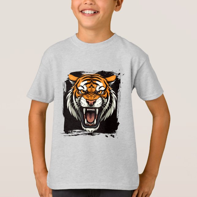 Kids T-Shirt Tiger (Front)