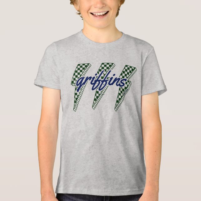 Kids_T-shirt Tri-Blend Shirt (Front)