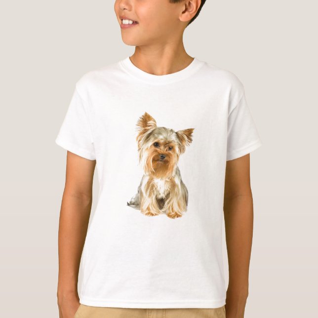 Kids T-Shirt Vertical Template - Customised (Front)