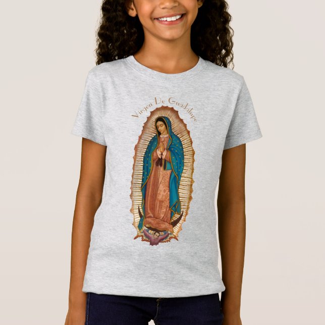 Kids T-Shirt Virgen De Guadalupe T-Shirt (Front)