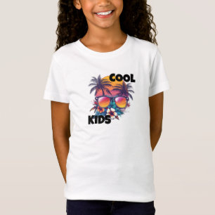 Kids T-Shirts Bright Sunset Sunglasses