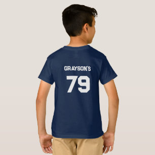 Kids T-Shirts Personalised Sports Jersey