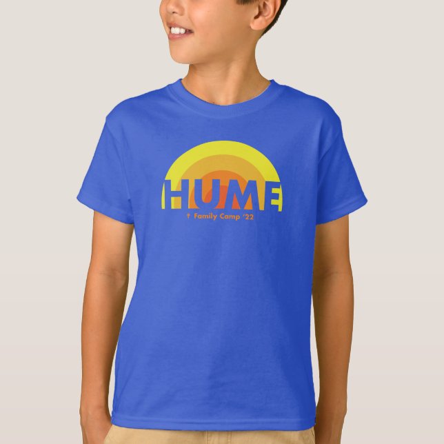Kid's Team Blue T-Shirt (Front)