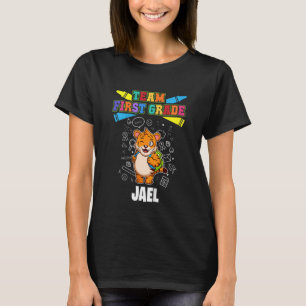 Kids Team First Grade Jael Personalised T-Shirt