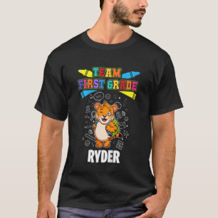 Kids Team First Grade Ryder Personalised T-Shirt