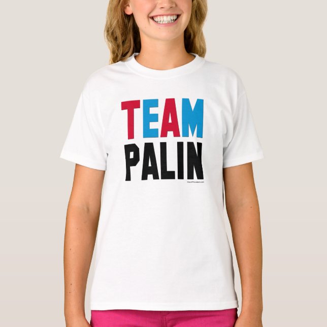 Kids Team Palin T-shirt (Front)