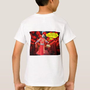 kids tee. Happy Chinese New Year. panda/man T-Shirt