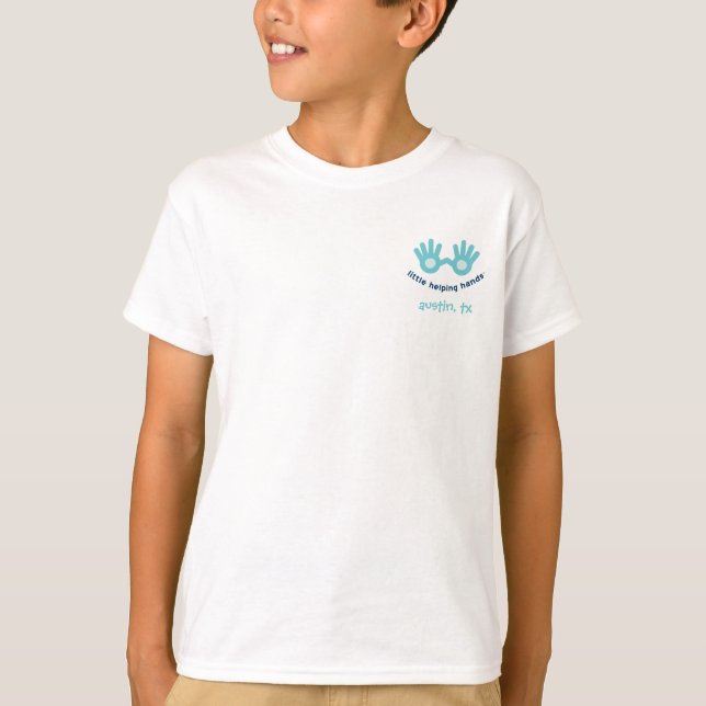Kid's Tee - Keep Austin Volunteering (Front)