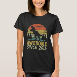 Kids Tenasaurus Birthday Shirt, Boys Ten Rex 2013 T-Shirt
