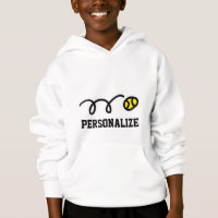 Kids tennis clothing | Custom childrens hoodie