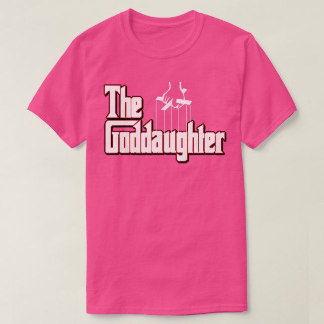 Kids The Goddaughter Funny Godchild  T-Shirt (Design Front)