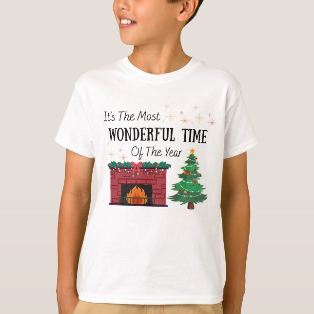 Kids The Most Wonderful Time of The Year T-Shirt (Front)