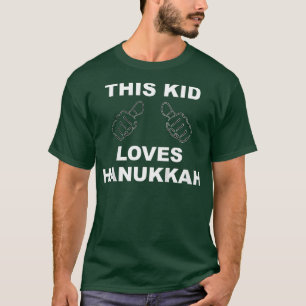 Kids This Kid Loves Hanukkah Chanukah Jewish Chil T-Shirt