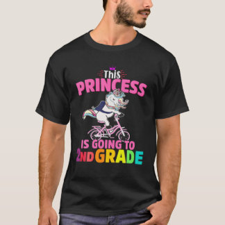 Kids This Princess Is Going To 2Nd Grade Back To S T-Shirt