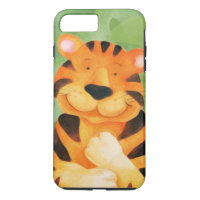 Kids tiger art iphone case