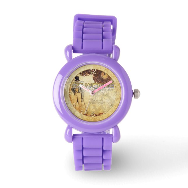 Kids Time Machine Personalized Watch (Front)