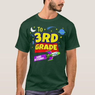 Kids To Infinity And Beyond Back To School Third G T-Shirt