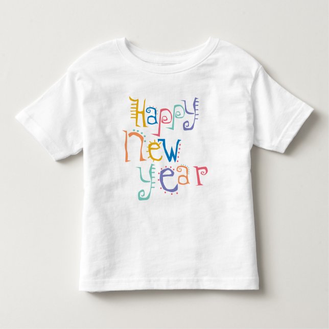 Kids, Toddler, Baby New Years Resolution Toddler T-Shirt (Front)