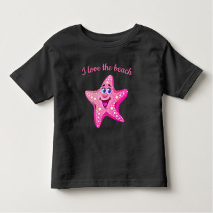 Kids Toddler T-Shirt-Starfish Toddler T-Shirt