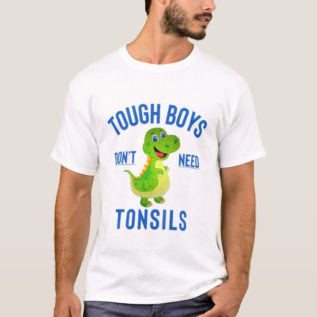Kids Tonsils Out Gift For Boys - Tonsillectomy Rec T-Shirt (Front)