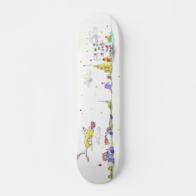 Kids Town Skate Deck (Front)