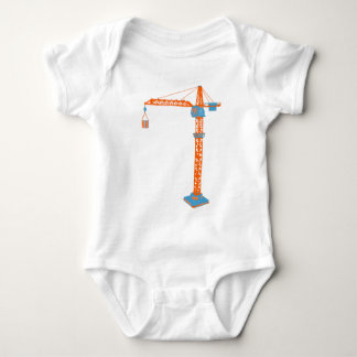 Kids' Toy Crane Drawing Baby Bodysuit