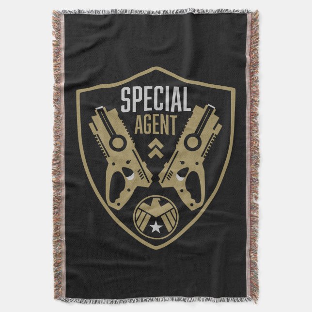 Kids Toy Dart Gun Battle Throw Blanket (Front Vertical)