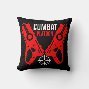 Kids Toy Gun Battle Christmas Cushion