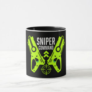 Kids Toy Gun Battle Christmas Mug