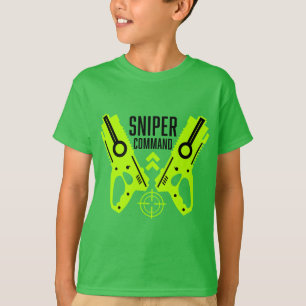 Kids Toy Gun Battle Christmas T-Shirt