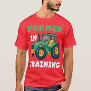 Kids Tractor Boy Future Farmer In Training T-Shirt