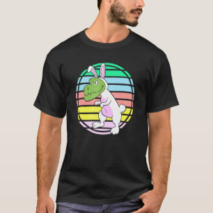 Kids Trex Dinosaur Easter Outfit Easter Basket Egg T-Shirt