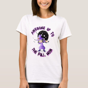 Kids Tricky Candy Night Costume Witch Dabbing Hall T-Shirt