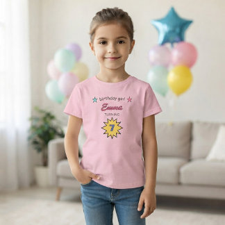 Kids Tshirts Create Your Own Birthday For Kids