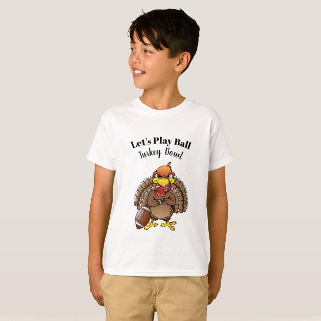 Kid's Turkey Bowl Shirt (Front Full)