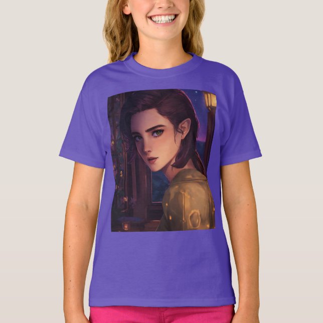 Kids Twilight Sky Basic Tee (Front)