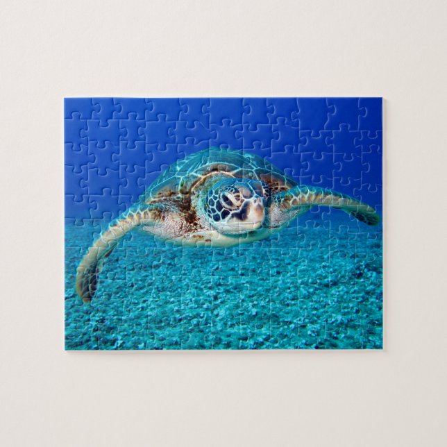 Kids underwater 110 pieces Sea turtle Jigsaw Puzzl Puzzle (Horizontal)