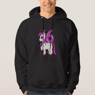Kids Unicorn 6 Years Birthday Hoodie