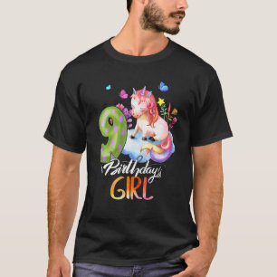 Kids Unicorn 9Th Birthday I'm 9 Years Old Boys Gir T-Shirt